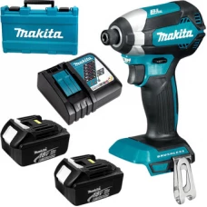 Винтоверт Makita DTD153RFE (с 2-мя АКБ, кейс)