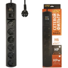 Сетевой фильтр Most HPW 2 м (черный)