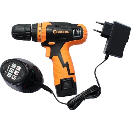 Дрель-шуруповерт Вихрь ДА-12Л-2К ver2