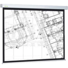 Проекционный экран CACTUS Wallscreen CS-PSW-124x221