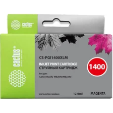 Картридж CACTUS CS-PGI1400XLM (аналог Canon PGI-1400XL M)