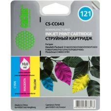 Картридж CACTUS CS-CC643 (аналог HP 121 (CC643HE))