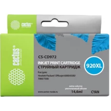 Картридж CACTUS CS-CD972 (аналог HP 920XL (CD972AE))