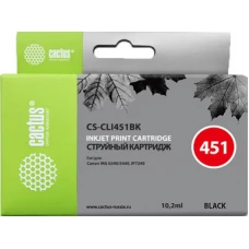 Картридж CACTUS CS-CLI451BK (аналог Canon CLI-451BK)