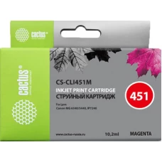 Картридж CACTUS CS-CLI451M (аналог Canon CLI-451M)