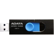 USB Flash A-Data UV320 64GB (черный/голубой)