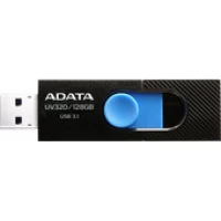 USB Flash A-Data UV320 128GB (черный/голубой)