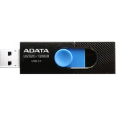 USB Flash A-Data UV320 128GB (черный/голубой)