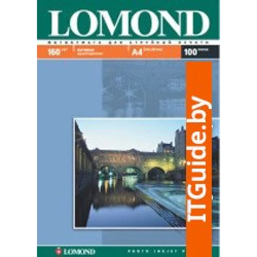 Lomond Матовая A4 160 г/кв.м. 100 листов (0102005) ver2