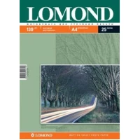 Фотобумага Lomond Матовая двухстороняя А4 130 г/кв.м. 25 листов (0102039)
