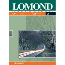 Фотобумага Lomond Матовая двухстороняя А4 130 г/кв.м. 25 листов (0102039)