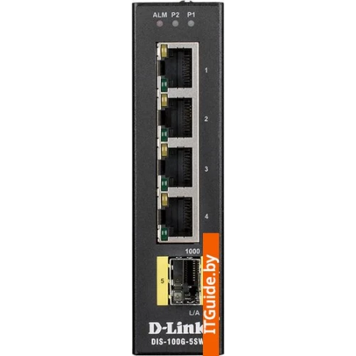 Коммутатор D-Link DIS-100G-5SW/A1A ver4