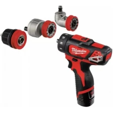 Дрель-шуруповерт Milwaukee M12 BDDXKIT-202C 4933447836 (с 2-мя АКБ, кейс)