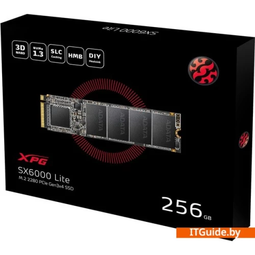 SSD A-Data XPG SX6000 Lite 256GB ASX6000LNP-256GT-C ver4