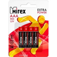 Батарейки Mirex Extra Power AAA 4 шт ER03-E4