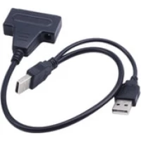 Кабель USBTOP SATA - 2x USB 2.0 +разъем питания 12В 2А