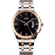 Наручные часы Skmei 9069 (розовое золото/черный)