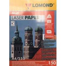 Фотобумага Lomond матовая двухсторонняя A4 150 г/м2 250 листов 0300541