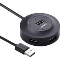 USB-хаб Ugreen CR106 (черный)