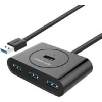 USB-хаб Ugreen CR113 (черный)