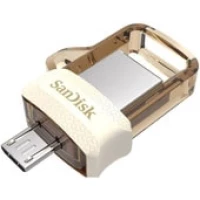 USB Flash SanDisk Ultra Dual M3.0 64GB (золотистый)