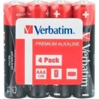 Батарейки Verbatim AAA Premiim Alkaline 4 шт 49500