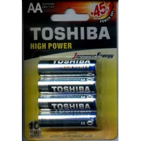 Батарейки Toshiba Alkaline LR6 4BP