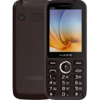 Мобильный телефон Maxvi K15n (коричневый)