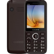 Мобильный телефон Maxvi K15n (коричневый)