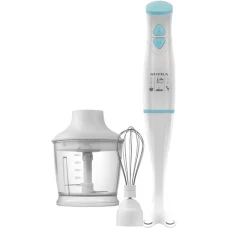 Погружной блендер Supra HBS-724PS (белый/голубой)