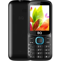 Мобильный телефон BQ-Mobile BQ-2440 Step L+ (черный/голубой)