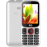 Мобильный телефон BQ-Mobile BQ-2440 Step L+ (белый/красный)