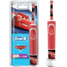 Электрическая зубная щетка Braun Oral-B Kids Cars D100.413.2K