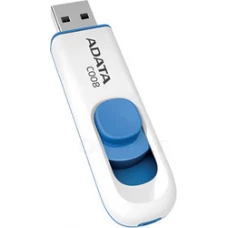 USB Flash A-Data C008 White+Blue 32 Гб (AC008-32G-RWE)