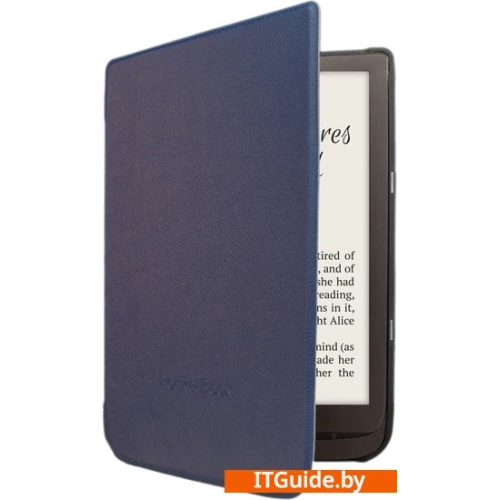 Обложка PocketBook Shell 7.8 (синий) ver2