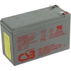 Аккумулятор для ИБП CSB HRL1234W F2FR (12В/9 А·ч)