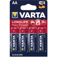 Элементы питания Varta Longlife Max Power AA 4 шт.