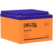 Аккумулятор для ИБП Delta GEL 12-26 (12В/26 А·ч)