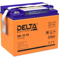 Аккумулятор для ИБП Delta GEL 12-33 (12В/33 А·ч)