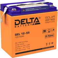Аккумулятор для ИБП Delta GEL 12-55 (12В/55 А·ч)