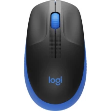 Мышь Logitech M190 (черный/синий)