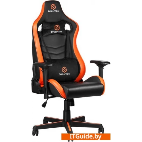 Кресло Evolution Avatar M (черный/оранжевый) ver1