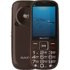 Мобильный телефон Maxvi B9 (коричневый)