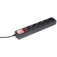 Сетевой фильтр Power Cube 5 розеток, черный, 3 м (SPG-B-10-BLACK)