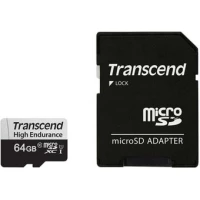 Карта памяти Transcend microSDXC TS64GUSD350V 64GB (с адаптером)