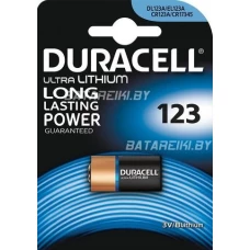 Батарейки DURACELL Lithium CR123A BP