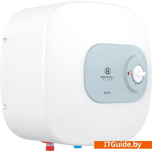 Накопительный электрический водонагреватель над мойкой Royal Clima Delta RWH-D10-FE ver4