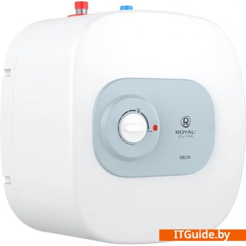 Накопительный электрический водонагреватель под мойку Royal Clima Delta RWH-D15-FEU ver4