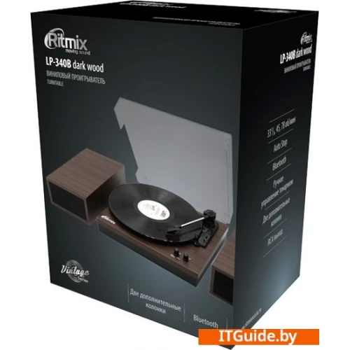 Виниловый проигрыватель Ritmix LP-340B ver4