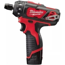 Дрель-шуруповерт Milwaukee M12 BD-202C 4933441900 (с 2-мя АКБ, кейс)